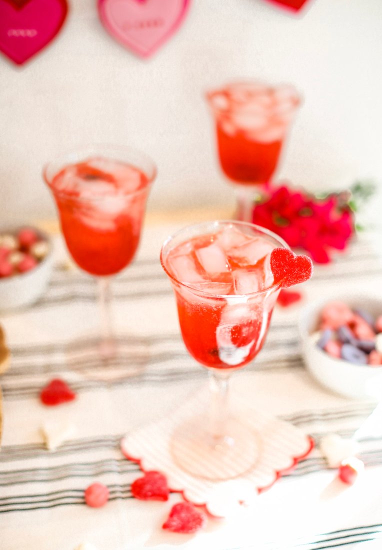 Valentine's Day Shirley Temple - Henry + Olives