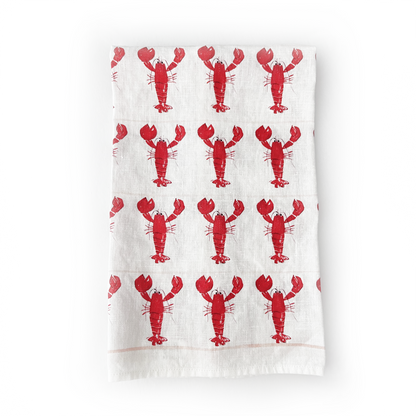 Lobster Linen Kitchen Towel