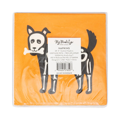 Costume Pets Cocktail Napkin Set