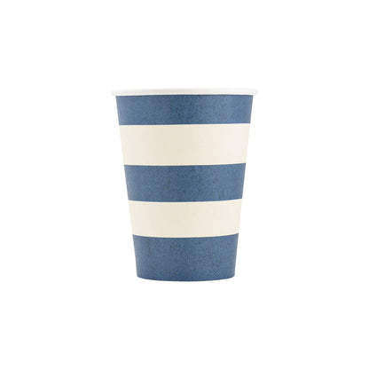 Hamptons Striped Paper Cups - Henry + Olives