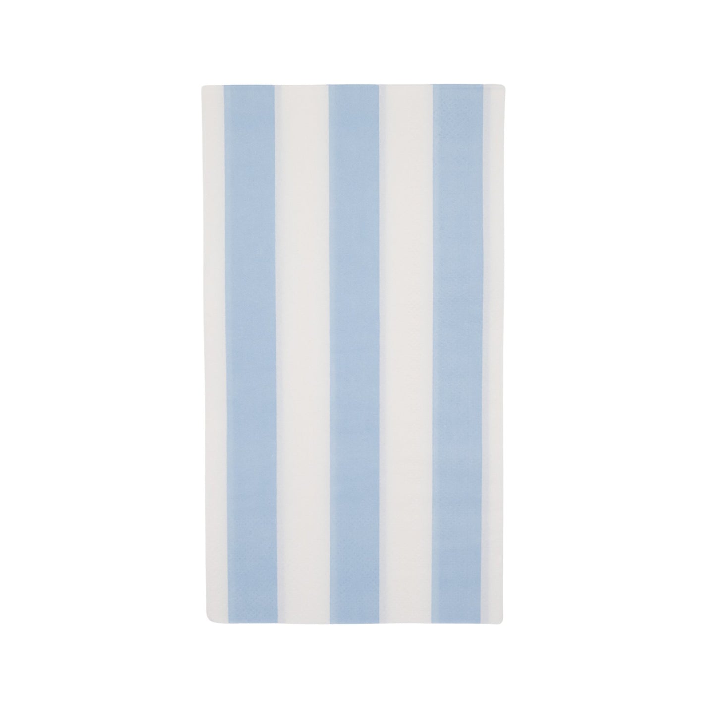 Sky Blue Cabana Stripe Guest Paper Napkins - Henry + Olives