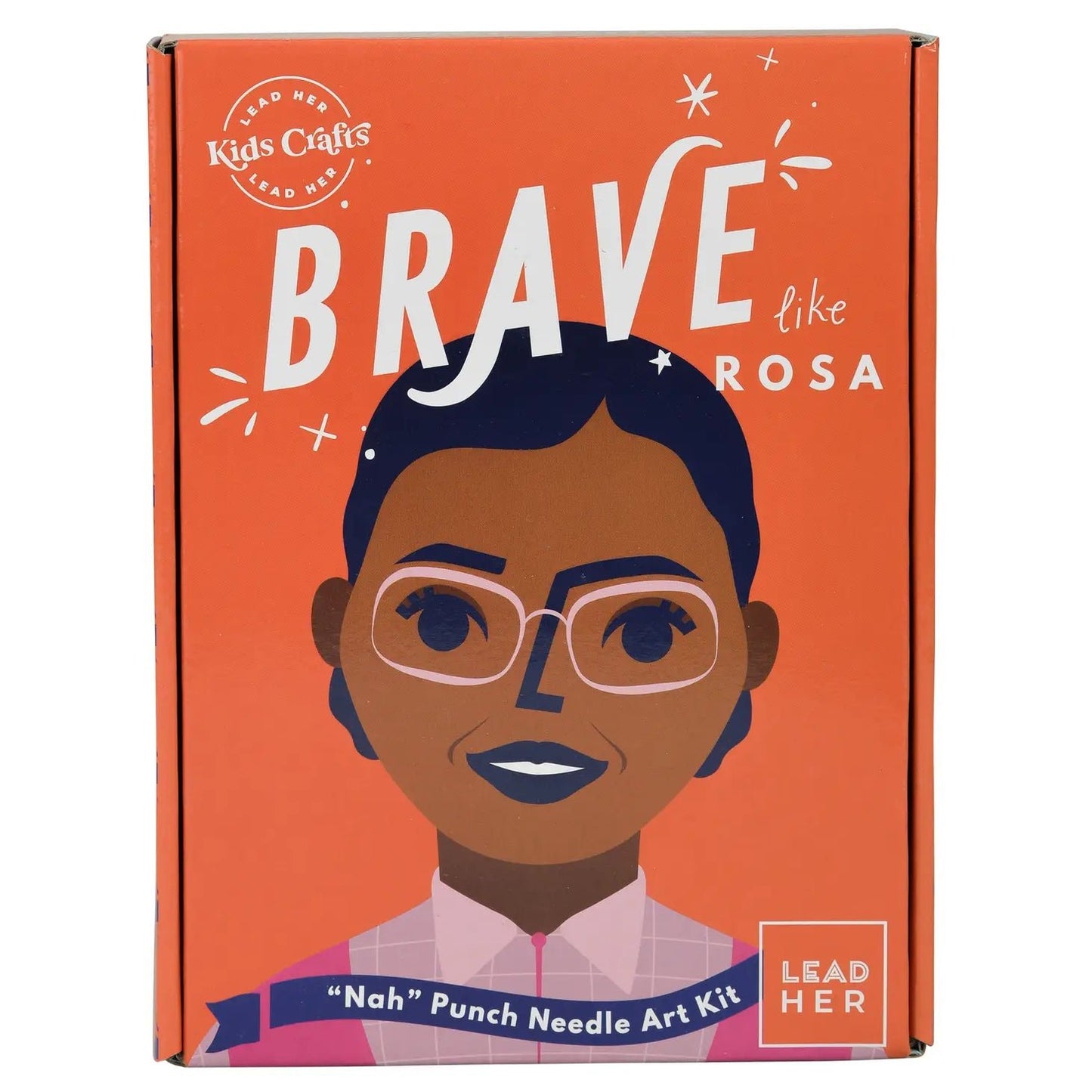 BRAVE like Rosa: "Nah" Punch Needle Craft Kit - Henry + Olives