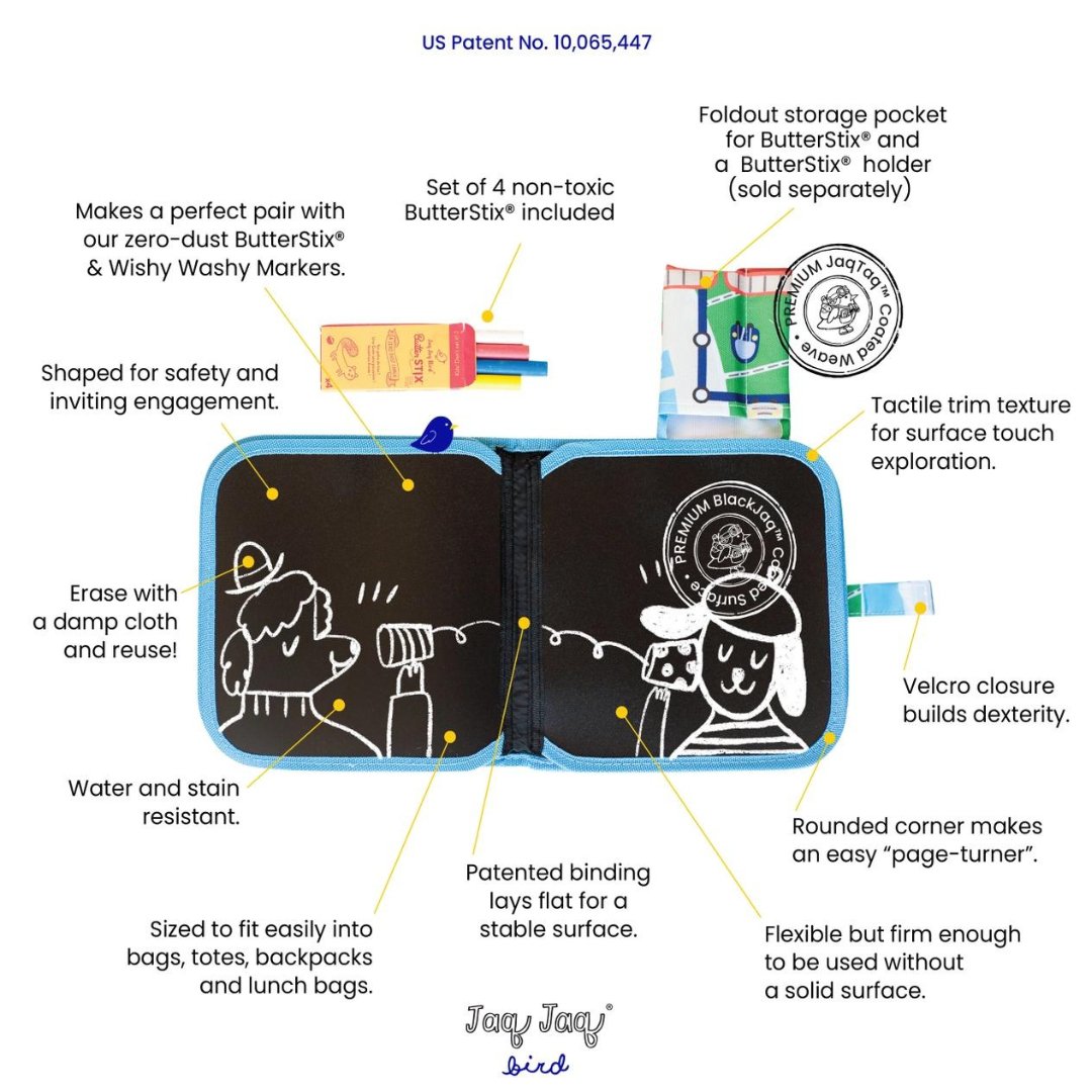 Jaq Jaq + Friends Erasable Camping Book - Henry + Olives