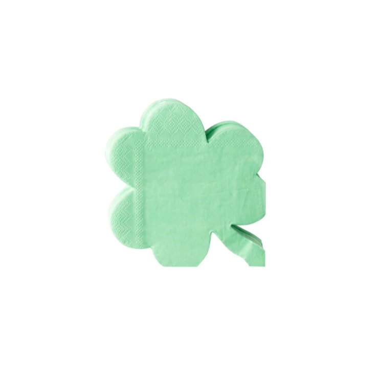 Shamrock Shaped Paper Napkin - Henry + Olives