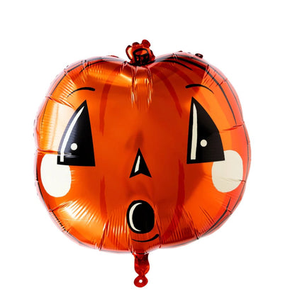 Vintage Halloween Mylar Pumpkin Balloon - Henry + Olives
